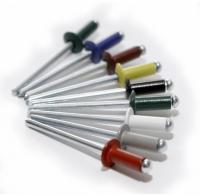 Заклепка алюм/сталь крашенная  3,2х8 RAL9003 (100шт) KENNER-SRC