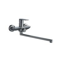 Смеситель для ванны, длинный излив, латунь VALFEX Argo Graphite (8)